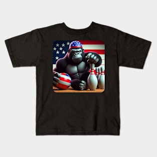 Grumpy Gorilla #38 Kids T-Shirt